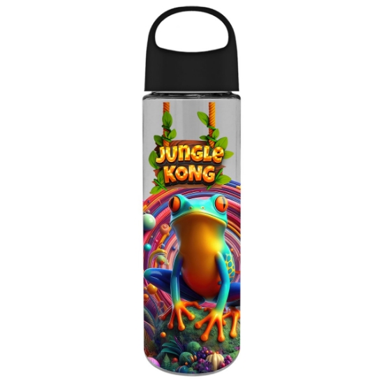 Garyline® Freedom Tritan® Bottle with Oval Crest Lid - 28 oz. - Clear