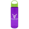 Garyline® Freedom Tritan® Bottle with Oval Crest Lid - 28 oz. - Translucent Violet