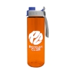 Garyline® Freedom Tritan® Bottle with Quick-Snap Lid - 28 oz. - Translucent Orange