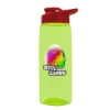 Garyline® Flair Tritan® Bottle with Drink-Thru Lid - 26 oz. - Translucentlime