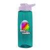 Garyline® Flair Tritan® Bottle with Drink-Thru Lid - 26 oz. - Translucent Teal