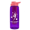 Garyline® Flair Tritan® Bottle with Drink-Thru Lid and Infuser - 26 oz. - Translucent Violet