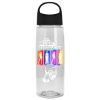 Garyline® Flair Tritan® Bottle with Oval Crest Lid - 26 oz. - Clear