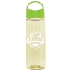 Garyline® Flair Tritan® Bottle with Oval Crest Lid - 26 oz. - Translucent Pastel Yellow
