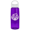 Garyline® Flair Tritan® Bottle with Oval Crest Lid - 26 oz. - Translucent Violet