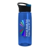 Garyline® Flair Tritan® Bottle with Pop-Up Lid - 26 oz. - Translucent Blue