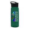 Garyline® Flair Tritan® Bottle with Pop-Up Lid - 26 oz. - Translucentdarkgreen