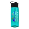 Garyline® Flair Tritan® Bottle with Pop-Up Lid - 26 oz. - Translucent Teal