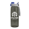 Garyline® Flair Tritan® Bottle with Quick-Snap Lid - 26 oz. - Smoke