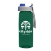 Garyline® Flair Tritan® Bottle with Quick-Snap Lid - 26 oz. - Translucentdarkgreen