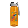 Garyline® Flair Tritan® Bottle with Quick-Snap Lid - 26 oz. - Translucent Orange