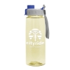 Garyline® Flair Tritan® Bottle with Quick-Snap Lid - 26 oz. - Translucent Pastel Yellow