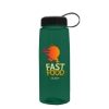 Garyline® Flair Tritan® Bottle with Tethered Lid - 26 oz. - Translucentdarkgreen