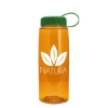 Garyline® Flair Tritan® Bottle with Tethered Lid - 26 oz. - Translucentorangel