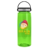Garyline® Flair Tritan® Bottle with Grip Lid - 26 oz. - Translucent Lime Green
