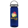 Garyline® Flair Tritan® Bottle with Grip Lid - 26 oz. - Translucent Navy Blue