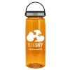 Garyline® Flair Tritan® Bottle with Grip Lid - 26 oz. - Translucent Orange