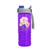 Garyline® Salute Bottle with Quick-Snap Lid - 24 oz. - Translucent Violet