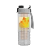 Garyline® Salute Bottle with Quick-Snap Lid and Infuser - 24 oz. - Clear