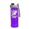 Garyline® Salute Bottle with Quick-Snap Lid and Infuser - 24 oz. - Translucent Violet