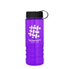Garyline® Salute Bottle with Tethered Lid - 24 oz. - Translucent Violet