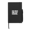 Good Value™ Color Edge Journal with Metallic Stylus Pen - Black