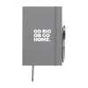Good Value™ Color Edge Journal with Metallic Stylus Pen - Gray