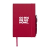 Good Value™ Color Edge Journal with Metallic Stylus Pen - Red
