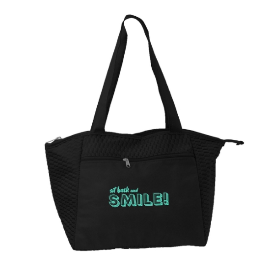 Good Value™ Poly Pro Lunch Wave Tote - Black