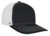 Snapback Meshback Trucker Cap - Black