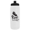 Garyline® Pint Sport Bottle with Push-Pull Lid - 16 oz. - White