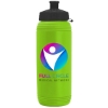 Garyline® Pint Sport Bottle with Tethered Push-Pull Lid - 16 oz. - Lime Green
