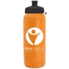 Garyline® Pint Sport Bottle with Tethered Push-Pull Lid - 16 oz. - Orange