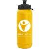 Garyline® Pint Sport Bottle with Tethered Push-Pull Lid - 16 oz. - Yellow