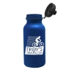 Garyline® Omni Bike Bottle with Tethered Push-Pull Lid - 20 oz. - Metallic Navy Blue