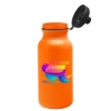 Garyline® Omni Bike Bottle with Tethered Push-Pull Lid - 20 oz. - Neonorange