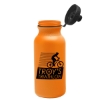 Garyline® Omni Bike Bottle with Tethered Push-Pull Lid - 20 oz. - Orange