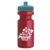 Garyline® Recycled Bike Bottle with Push-Pull Lid - 22 oz. - Red