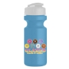 Garyline® Recycled Bike Bottle with Flip-Top Lid - 22 oz. - Cyan
