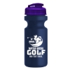 Garyline® Recycled Bike Bottle with Flip-Top Lid - 22 oz. - Navy Blue