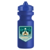Garyline® Recycled Bike Bottle with Valve Lid - 22 oz. - Royal Blue