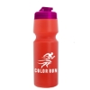 Garyline® Tour Bike Bottle with Flip-Top Lid - 24 oz. - Translucent Red