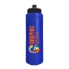 Garyline® Slim Line Bottle with Push-Pull Lid - 25 oz. - Royal Blue