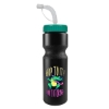 Garyline® Journey Bike Bottle with Straw Lid (Colors) - 28 oz. - Black