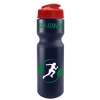Garyline® Journey Bike Bottle with Flip-Top Lid (Colors) - 28 oz. - Navy Blue