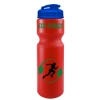 Garyline® Journey Bike Bottle with Flip-Top Lid (Colors) - 28 oz. - Red