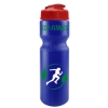 Garyline® Journey Bike Bottle with Flip-Top Lid (Colors) - 28 oz. - Royal Blue