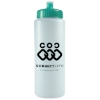 32 Oz. Sports Quart Bottle w/Push Pull Cap (White Or Frost) - Frost