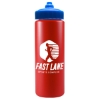 Garyline® Quart Sport Bottle with Valve Lid - 32 oz. - Red