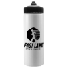 Garyline® Quart Sport Bottle with Valve Lid - 32 oz. - White